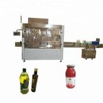 PLC het Flessenvullen van het Controlehuisdier en het Afdekken Machine voor Tomatenpuree / Hete Saus