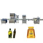 10-40 flessen / min honing vulmachine, stappenmotor eetbare olie vulmachine