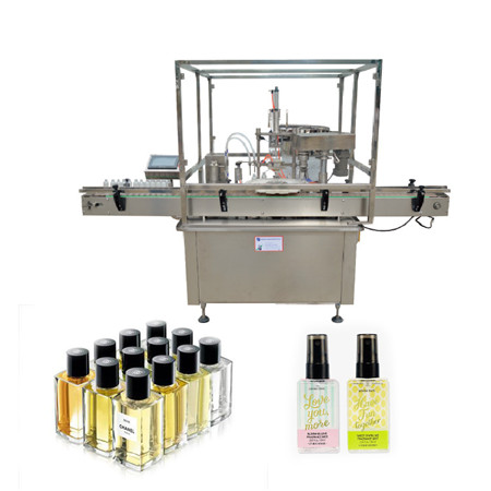 Hoge precisie olievuldopmachine met flessenmachine olievuldopmachine olievulbuis vloeibare vulmachine