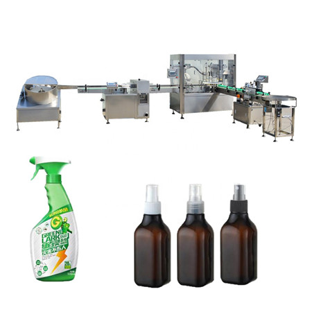 Automatische kleine machine voor het vullen en afdekken van essentiële oliën voor flacons van 5 ml en 10 ml