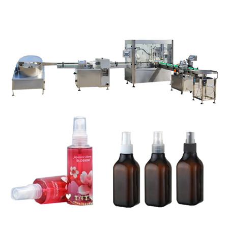 Automatische 100ML Mollige Gorilla Plastic Flessenvulmachine E sap E rook E Vloeibare Filler Capper Plant Prijs: