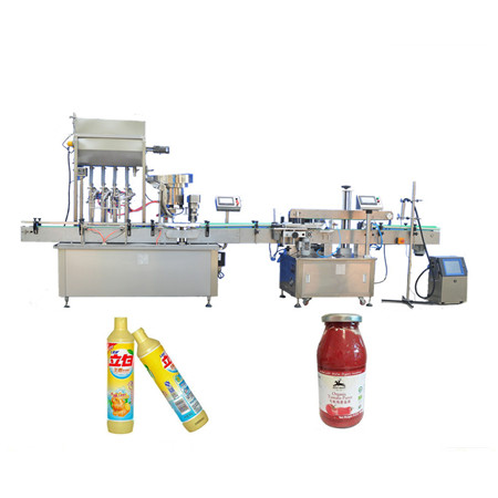 KA Semi-automatische vloeibare zeepfles vloeibare vuller Industriële installaties / uitrusting