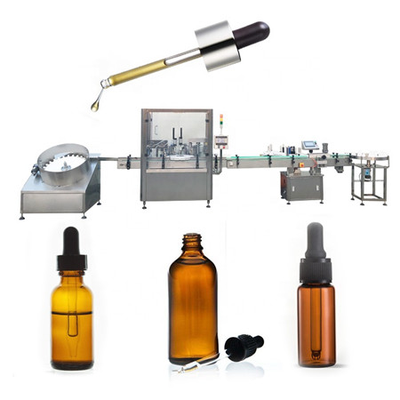 Auto Eye Drop Vulmachine Productielijn 30ml e vloeibare fles parfum oogdruppel vulmachine fabriek: