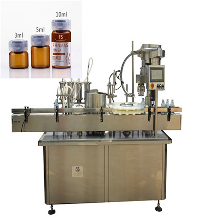 JB-YX4 Automatische 15ml 30ml 60ml cbd olie e-liquid flessen vullen capping machine, vape ejuice fles vullijn
