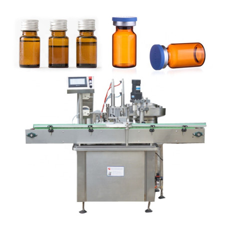 Dession automatische water sap olie fles vul- en verpakkingsmachine