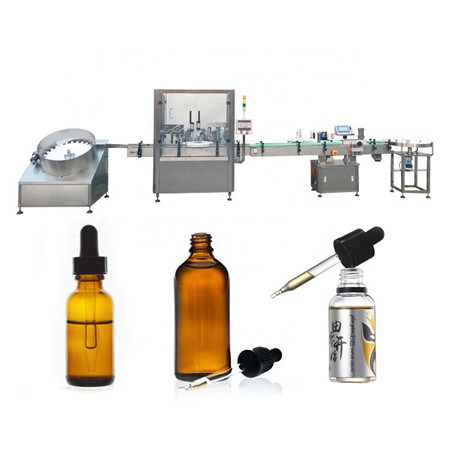 Automatische THC-oliepatroonvulmachine Afdekken etiketteermachine