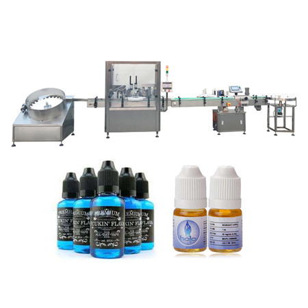 etherische olie vulapparatuur / e-sigaretten vloeistof vulmachine / e-sigaret sap vulmachine