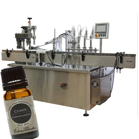 Automatische fles voor etherische olie 10ml 30ml fles vul- en sluitmachine