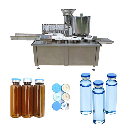 F6-600 kleine pneumatische fles mineraalwater vulmachine prijs: