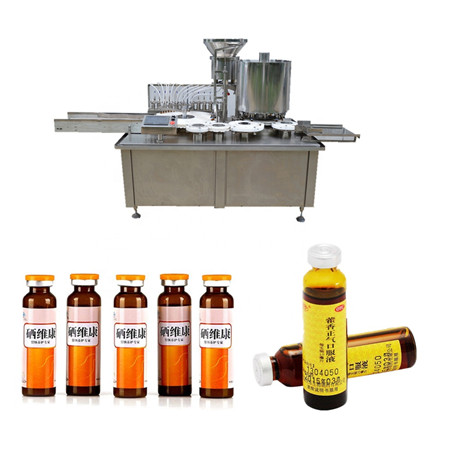 Automatische vloeibare waterolie honing orale vloeistof vulmachine