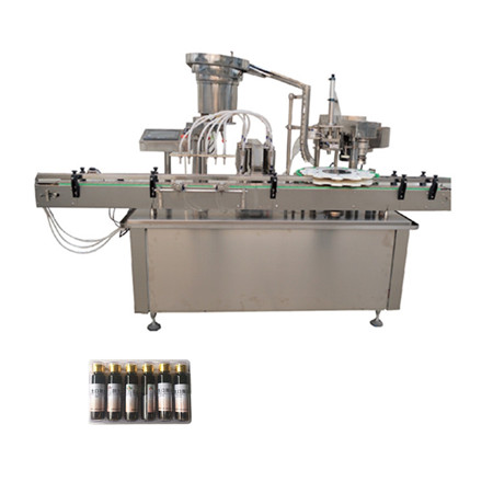 Automatische orale vloeistofvul- en sluitmachine voor het etiketteren van productlijn
